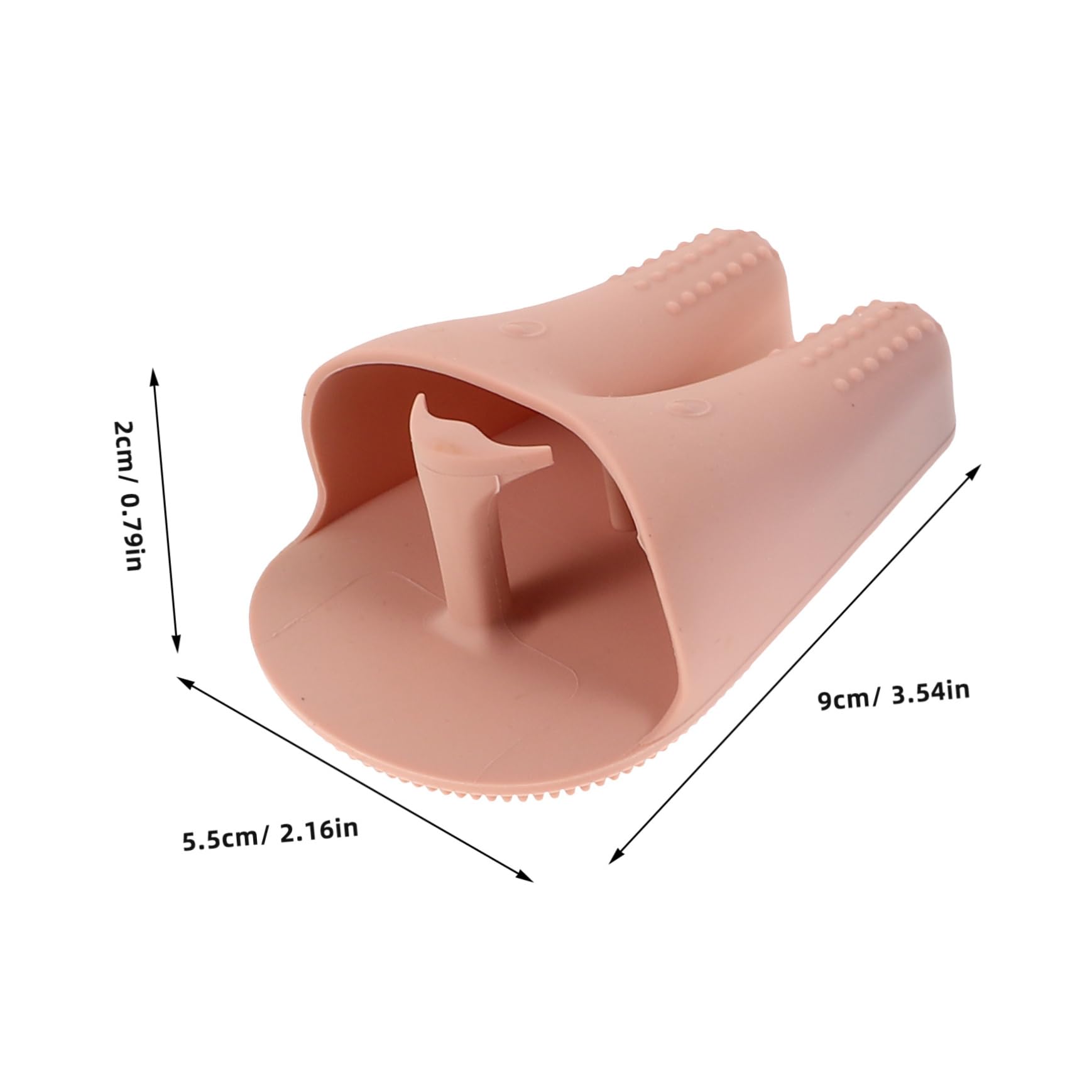 HONMEET Manual Facial Cleansing Brush Silicone Face Scrubber Set Exfoliating Bristles Perfect for Daily Face Wash Blackhead Removal