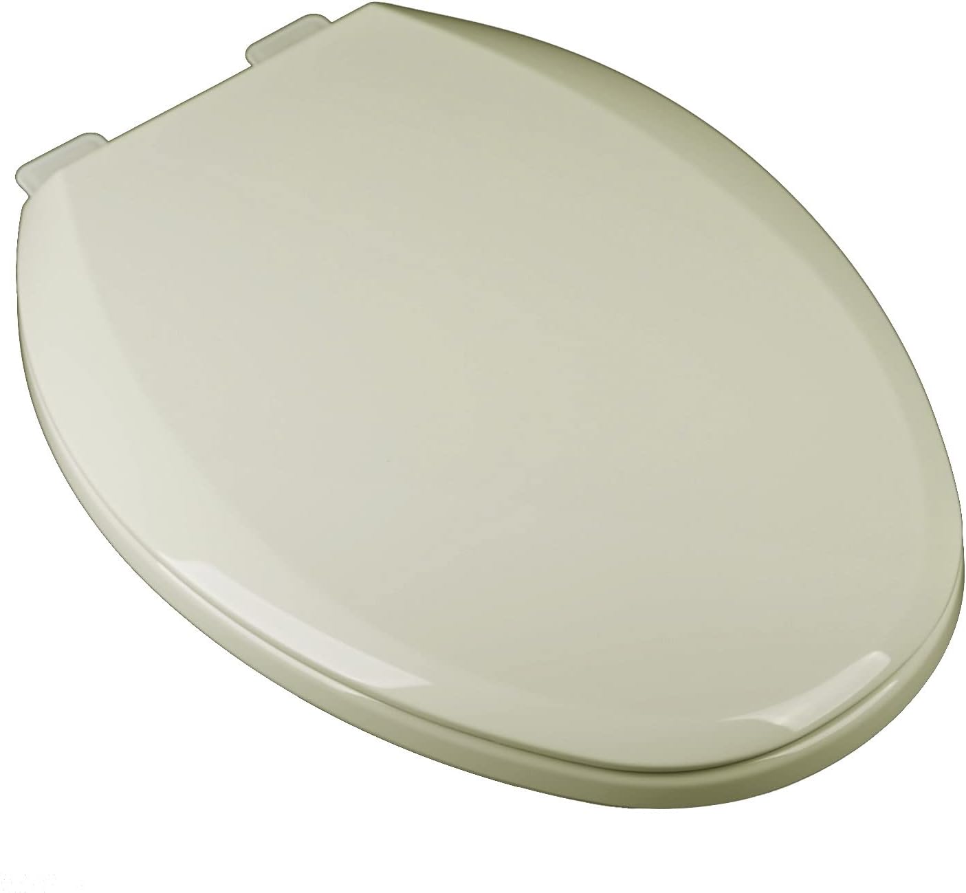 2Q1E7-01 Premium Slow Close Plastic Toilet Seat with Vari-Adjust Release ‘N’ Clean Lok-Down Hinge, Elongated, Bone