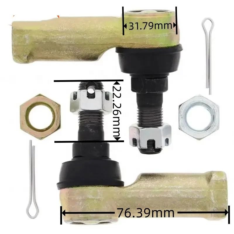 Kit d'embouts de biellette de direction VTT TRX 450 51 1053 - 3