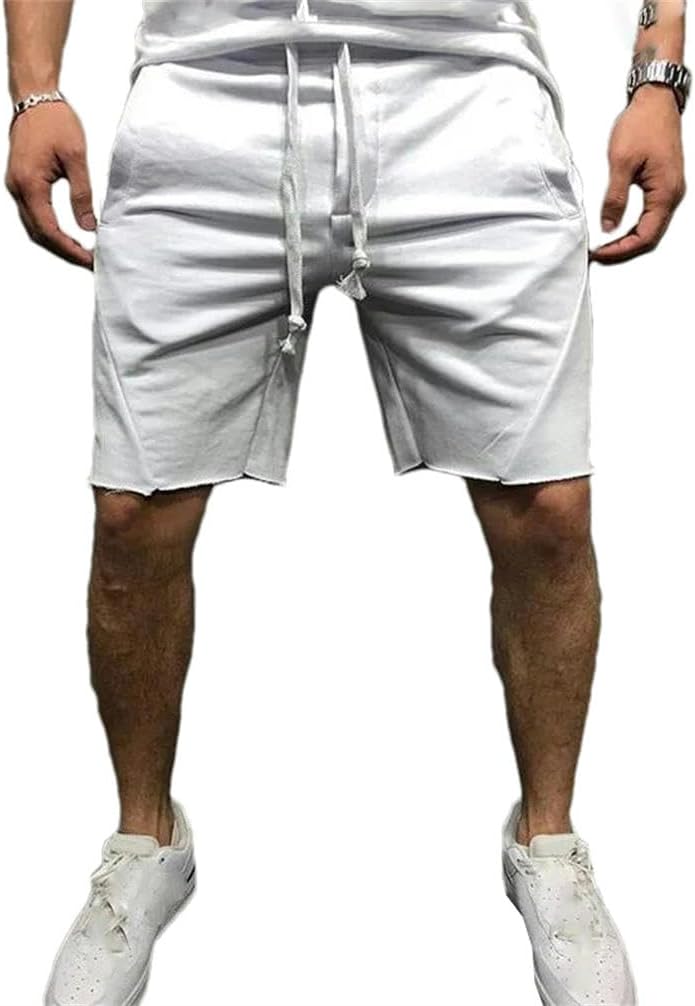 Men's Summer Casual Shorts Male Fitness Sports Training Hip Hop Running Loose Basketball Short Pants