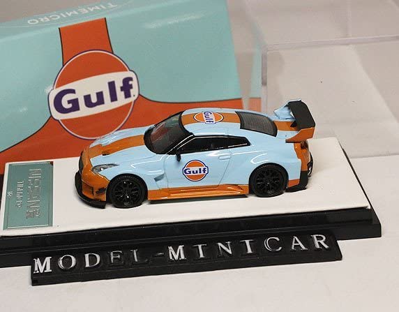 スカイラインGTR R35 RR 1/64 ミニカー　Gulf Amazon | 入手困難！GULF！限定品！TM 1/64 日産 NISSAN GT-R
