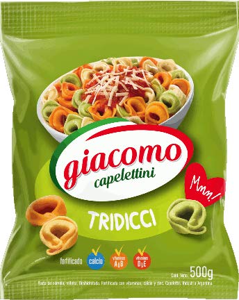 Giacomo Capelettini Tridicci Delicious Classic Pasta, 500 g / bolsa 17.6 oz