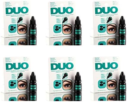 (VALUE PACK OF 6) DUO INDIVIDUAL EYELASH ADHESIVE - DARK
