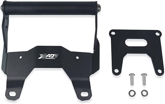 Supporto Per Targa Moto XADV 750 2021-2024 - Con Luce LED, Nero, Facile Montaggio