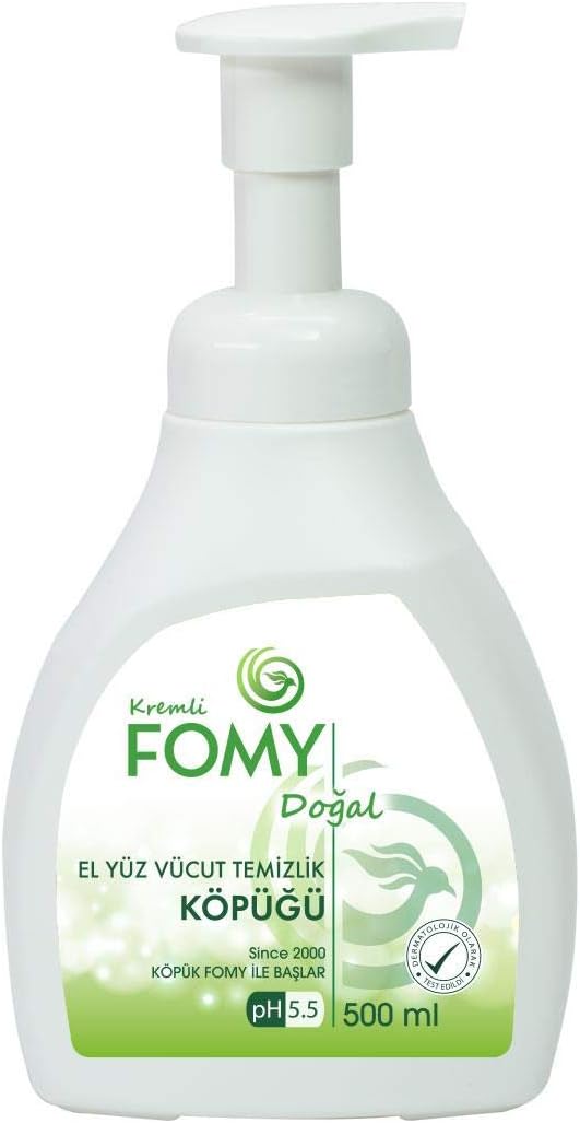 FOMY Doğal Köpük Sabun El Yüz Vücut 500 ml