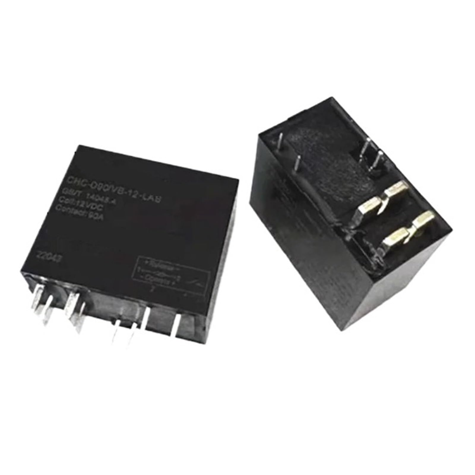 Relais 12V 90A CHC-D90/VB-12-LAB à 6 broches haute capacité pour commutation stable