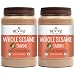 Ethiopian Whole Sesame Tahini, Stone-Ground, Organically Grown, Unhulled, Unsalted, Non-GMO, Gluten-Free, Kosher, Vegan, Tree Nut-Free, 15 Ounce (2-Pack), Revive Naturals
