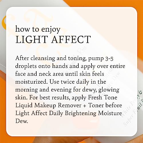 Camille Rose Light Affect Daily Brightening Moisture Dew Moisturizer, 4 Fl Oz #TOP4