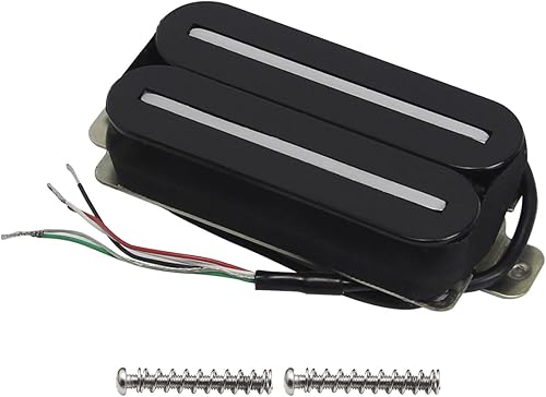 Vista 3 de FLEOR Pastilla de puente de alto rendimiento Pastillas Humbucker de doble carril Humbucker Pastillas de guitarra eléctrica de cerámica Humbucker