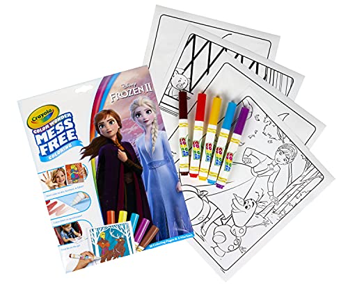 Crayola 75-7002 Frozen Color Wonder Coloring Set, 18 Frozen Coloring Pages, Mess Free Coloring For Toddlers, Frozen Toys & Gifts thumb #1