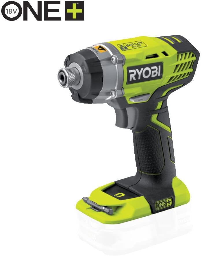 RYOBI - Duo ONE+ 18 V: Drill Driver + Impact Wrench - Supplied in Carry Bag with 2 Batteries 2.0 Ah + 1 Quick Charger - R18DDID-220S