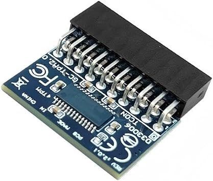وحدة TPM 2.0 LPC 20Pin مع SLB9665 للوحة الأم Gigabyte GA-H110-D3A GA-H170-HD3، GA-X150M-PLUS WS،GA-X150-PRO ECC،GA-X99-UD4، GA-H110M-S2PH حساب آمن مفتاح رأس الناقل