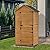MCombo Large Outdoor Storage Cabinet with 3 Shelves, 80 Inches Tall Outside Storage Shed with Floor, Oversize Garden Shed for Yard Lawn Patio, 1998