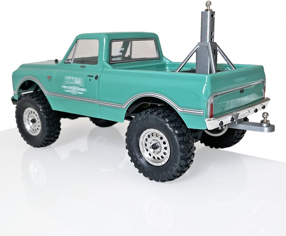 Gooseneck Hitch of SCX24 C10 1/24 Scale RC Crawler Truck Upgrade Parts（NO Truck Included）
