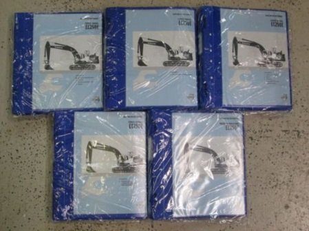 Ec250e Service Manuals 5 Vol Set New Volvo