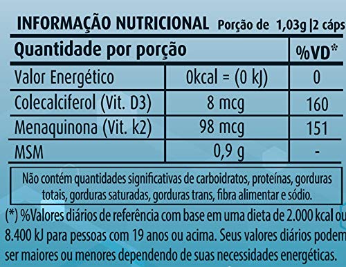 Artro - MSM 515mg (60 caps), Apisnutri