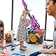12 Stück Aufblasbare Gitarre,Aufblasbares Musikinstrument Aufblasbare Rockgitarre Rockstar Spielzeug mit Glöckchen,Aufblasbare Party Requisiten für Kinder Erwachsene Party Dekoration