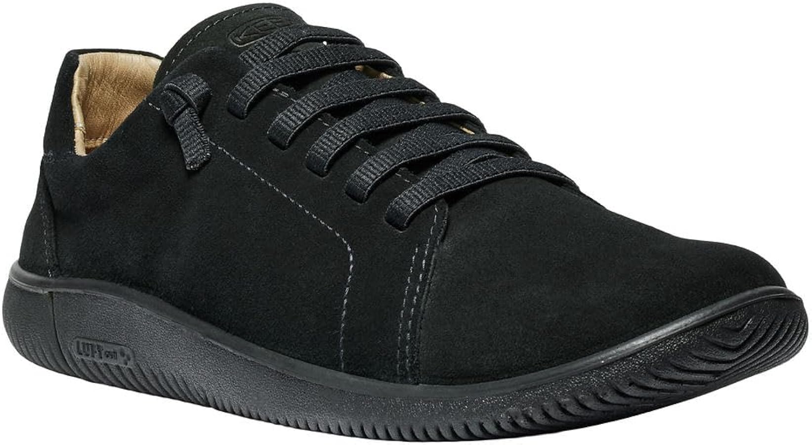 Amazon.com | KEEN Men's KNX Lace Suede Sneaker, Black/Black, 10.5