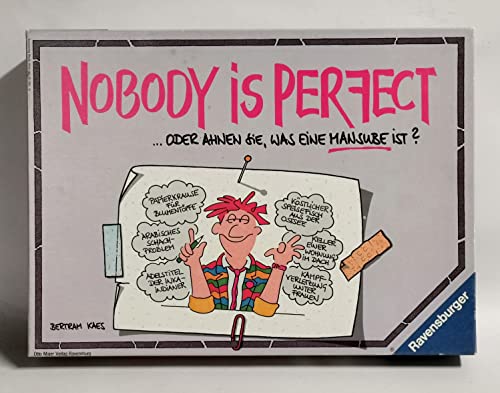 Nobody is Perfect. ...oder ahnen Sie, was eine Mansube ist?...