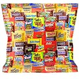 Variety Pack of Fun Size Chocolate Candy - Individually Wrapped Chocolate Mix for Parties, Gift Bags, and Everyday Treats (2 LB)