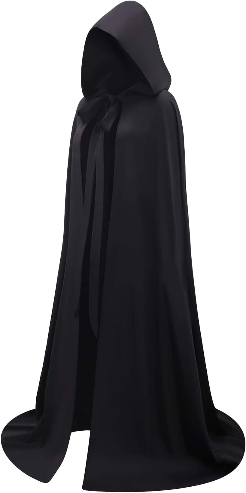 VerdusaUnisex's Hooded Halloween Costume Cape Full Length Party Cloak for Men and Women