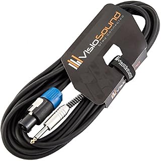 Speakon to Jack Speaker Cable/PA Speaker Lead with Rean Connectors 6m