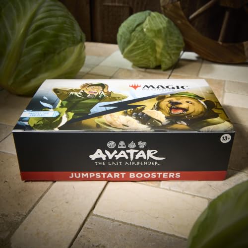 Image of Magic: The Gathering | Avatar: The Last Airbender Jumpstart Booster Box | 24 Packs | 2-Player Card Game