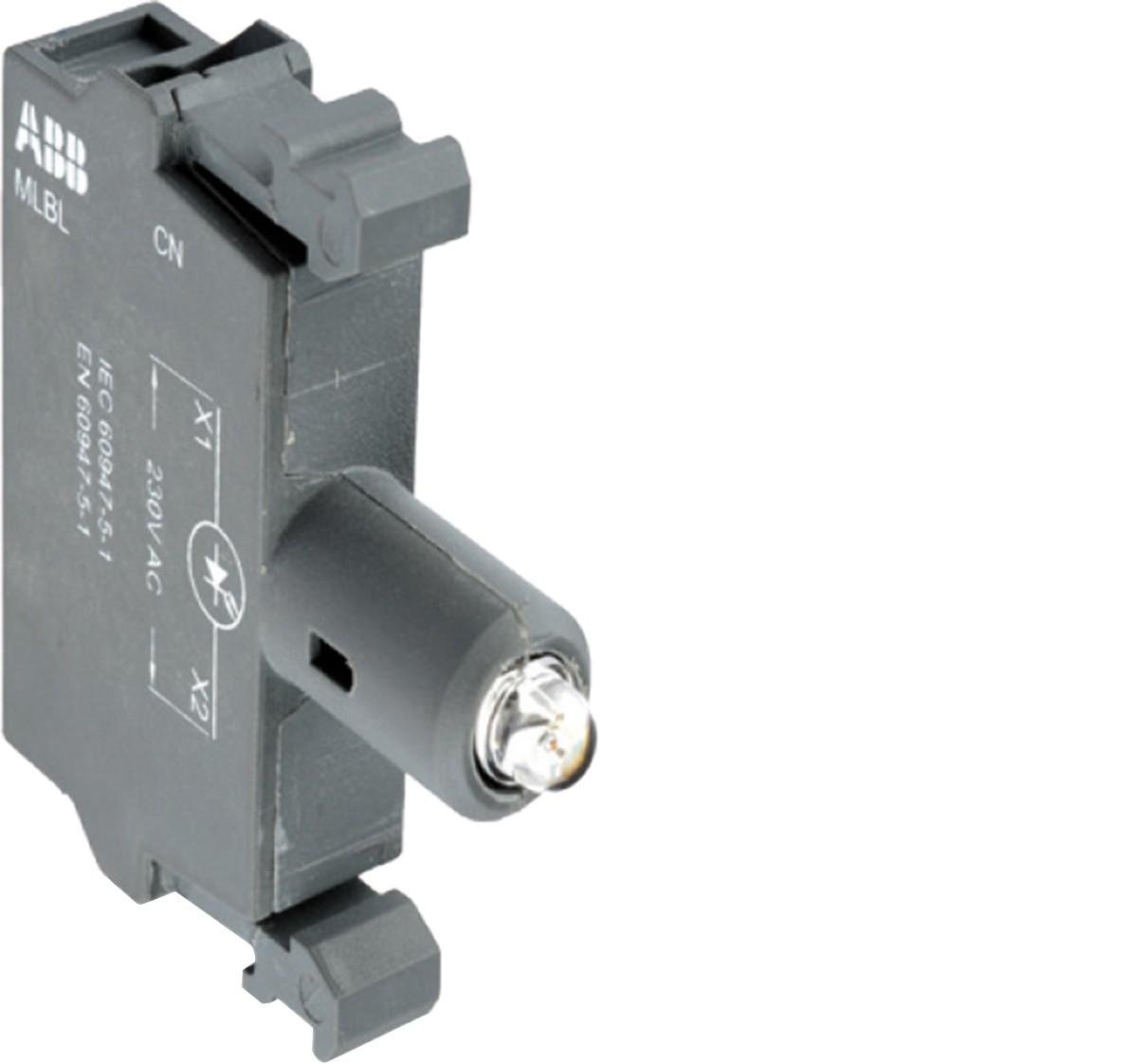 Bloc contacts mlbl-07l ABB Entrelec 230 V CA