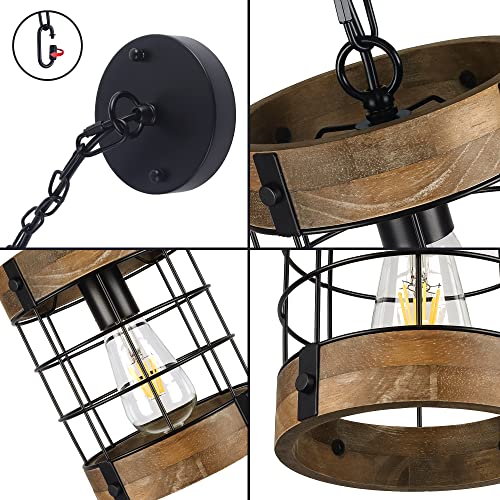 Acnktz Rustic Pendant Light Fixtures thumb #6