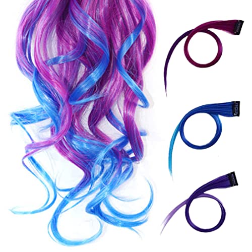 FDCGAS Extension Clip Capelli Colorati per Bambini...