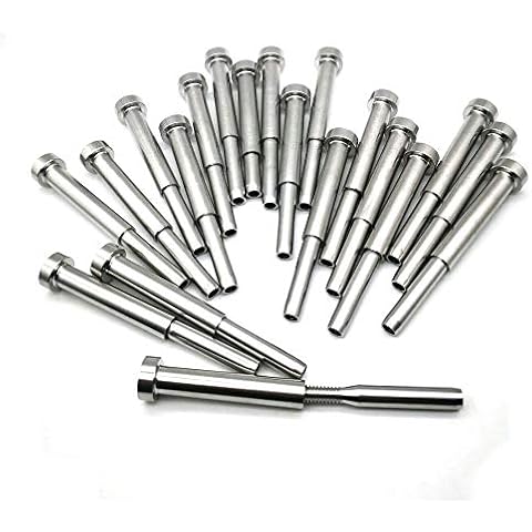 JY-MARINE Cable Railing Kit Invisible Upgraded Swage Tensioner for 3/16 Inch Cable Railing, Deck Stair Threaded End Fitting for Wood & Metal Post,316 Stainless Steel,Marine Grade,20 Pack Cover