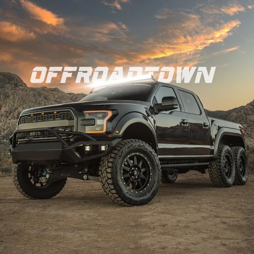 Image of OFFROADTOWN 54 Inch 832W Curved LED Light Bar Quad Row Roof Driving Light