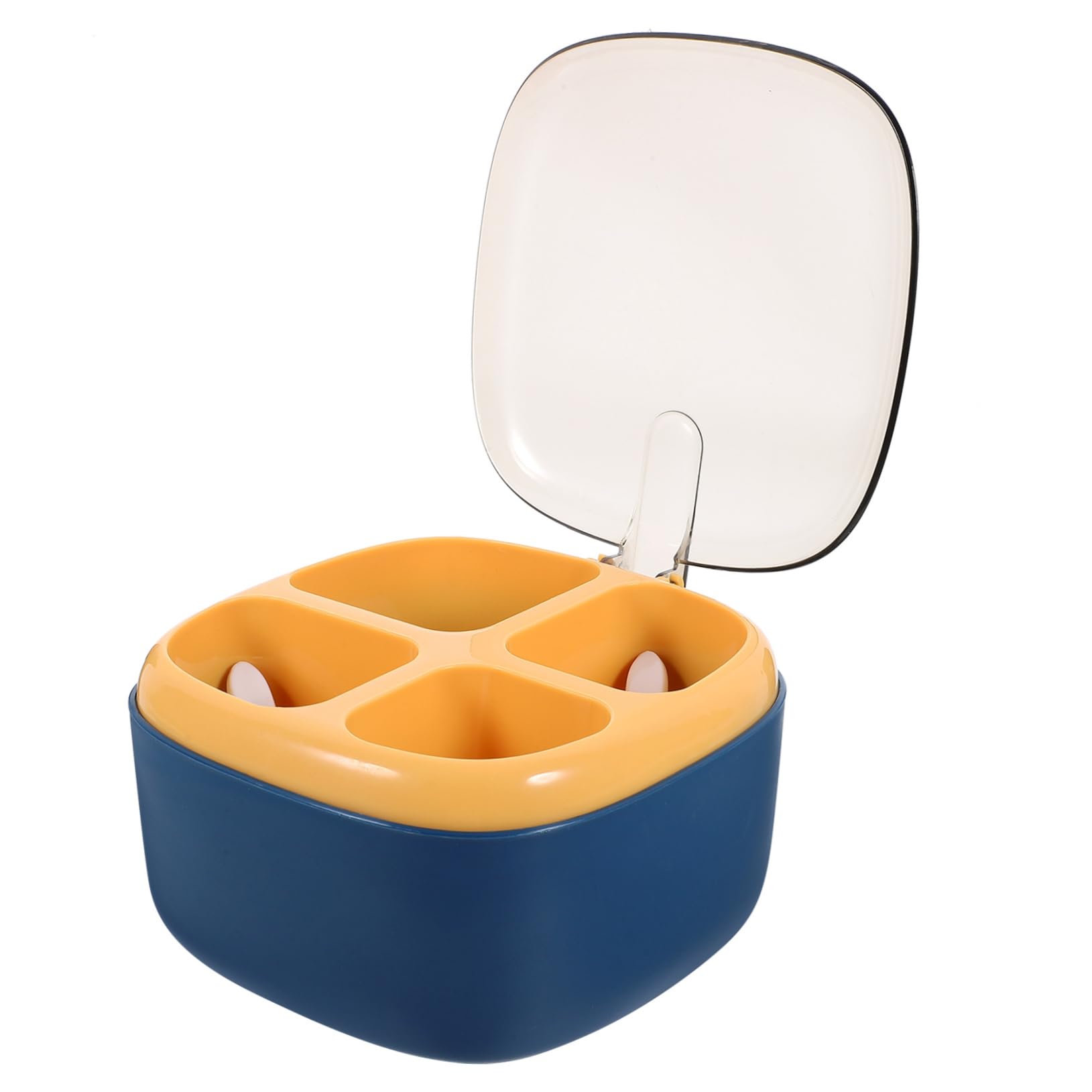 ABOOFAN Boîte De 5 Pièces boîte à condiments matériels de cuisine récipient pot à épices compact pot à épices domestique délicat boîte à épices assaisonnement Plastique
