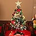Produktbild 24"Tisch Weihnachtsbaum, Miniatur Kiefer Weihnachtsbaum mit hängenden Ornamenten, Weihnachtsdekoration Baum Dekor (Weihnachtsbaum)