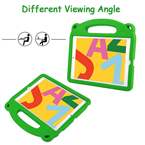 Newstyle Kids Case For Ipad 10.2 2019, Ipad 7Th Generation Case Shockproof Light Weight Protection Handle Stand Kids Case For 2019 Apple Ipad 10.2 Inch (Green) #TOP5