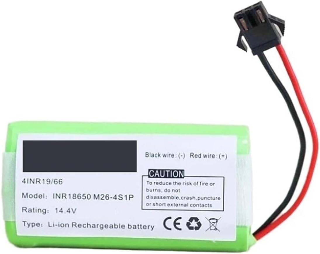 14.4V 3500mAh Vacuum Cleaner Battery，Compatible for CECOTEC Conga 950 990 999 1190 1091 1099 1790 1990，Rechargeable Li-ion Battery Pack(3200mAh)