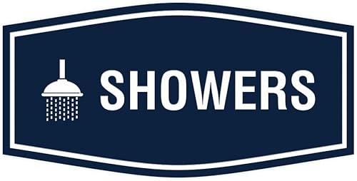 Miniatura 9 de Fancy Showers Sign (Negro) - Pequeño