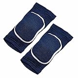 MINILUJIA 2PCS/Pair Kids Knee Brace Pad Non-slip Sponge Sleeves Breathable Flexible Elastic Children