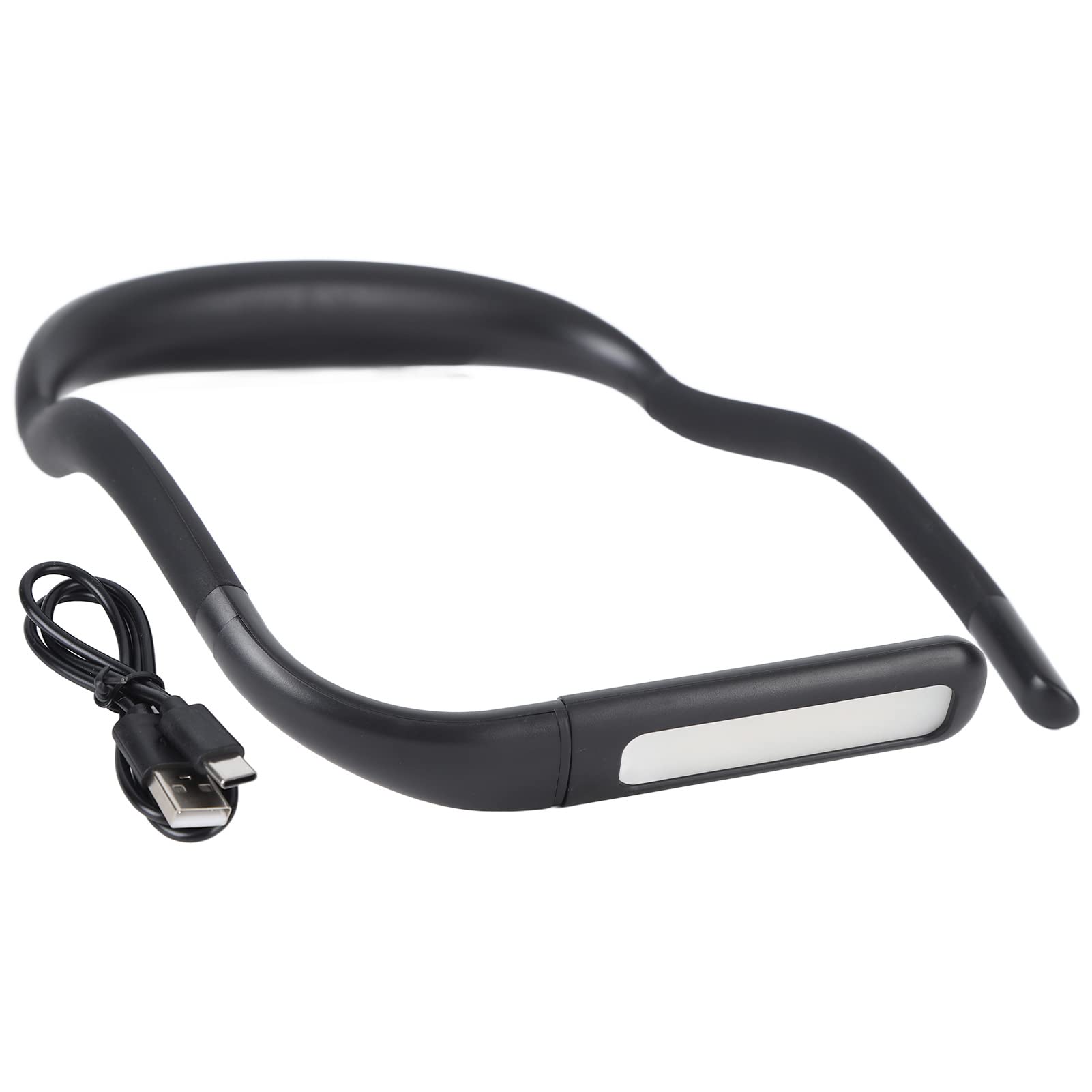 Gsycle Neck Reading Light, Color Brightness Adjustable Flexible Led Book Light Reading Lights for Books Camping (Black)