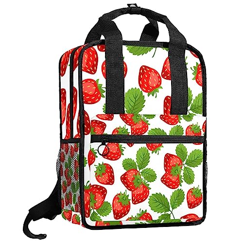 Sac à dos garçons motif fruits tropicaux avec bretelles ajustables
