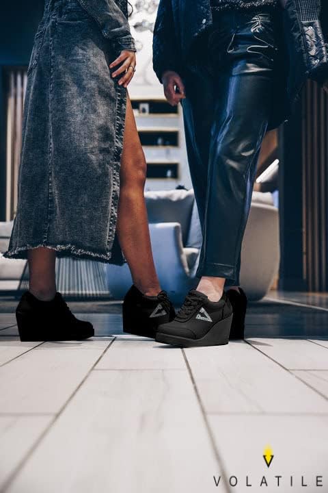Miniatura 3 de VOLATILE Cash Fashion - Zapatos deportivos de cuña con plataforma para mujer