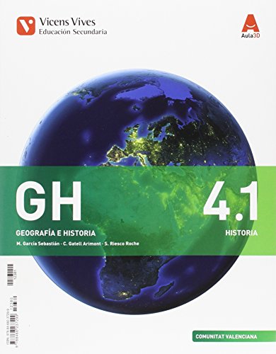 Geografia i Historia 4º ESO Bimestral Aula 3D Ed 2016 Valencia