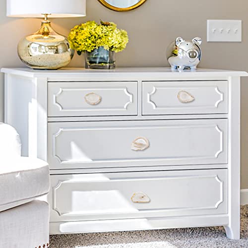 Cozy Tower Agate Knobs For Cabinets And Drawers, Unique Drawer Pulls And Knobs, Bifold Closet Door Knobs Dresser Knobs Kitchen Cabinet Hardware (Natural Color Agate) #TOP4