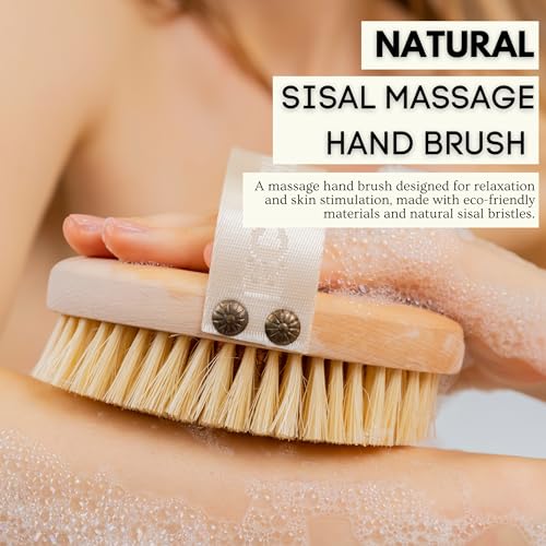 Eco Bath London Holidays Gift Set, Luxurious Bath and Body Care Collection with Natural Sisal Hand Brush - Image 2