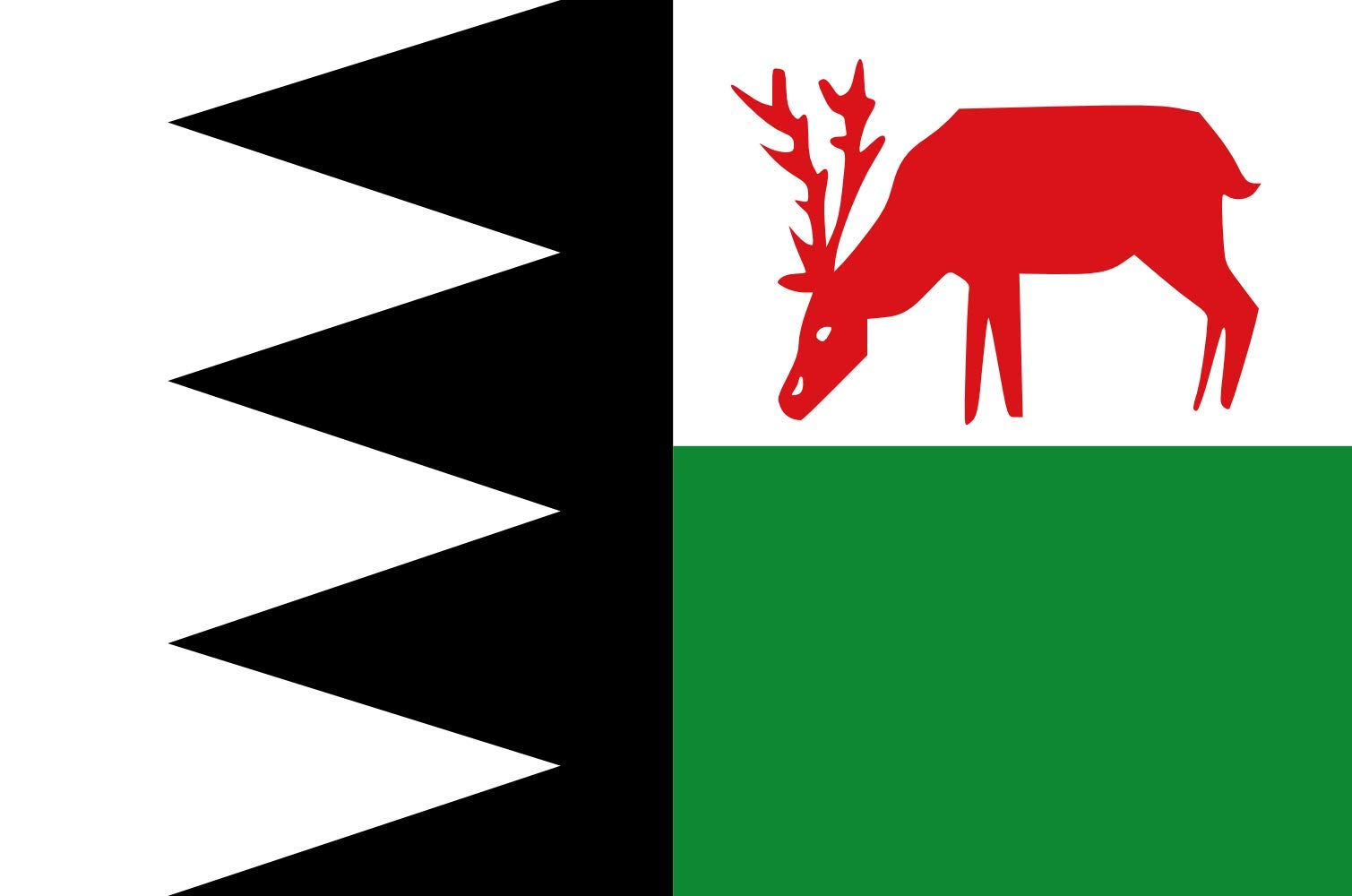 Drapeau Bruinisse grand pavillon haut de gamme aux finitions renforcées pour mât de Zélande