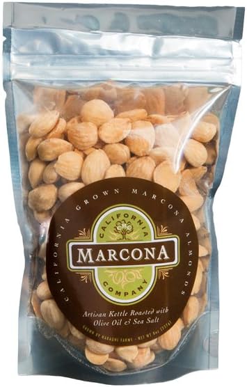 California Grown Marcona Almonds 8 oz Pouch