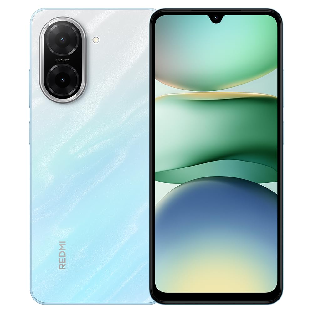 XIAOMI Redmi A5 Smartfon 6,88", 4 GB + 128 GB, Dual SIM, 4G, 5200 mAh, 15 W, niebieski (bez ładowarki)