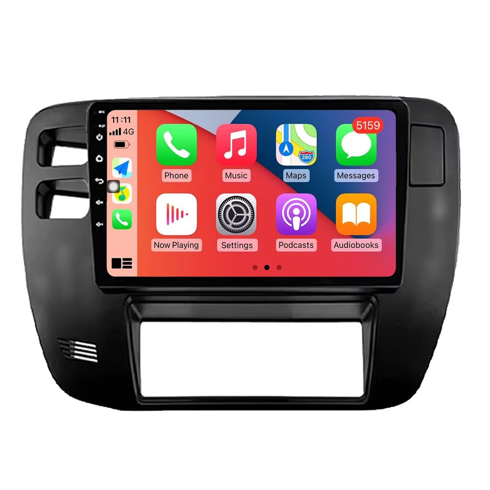 RoverOne Autoradio GPS pour Nissan Patrol Y61 1997 1998 1999 2000 2001 2002 2003 2004 2005 Carplay Android Auto Stéréo Bluetooth Écran Tactile Navigation par Satellite