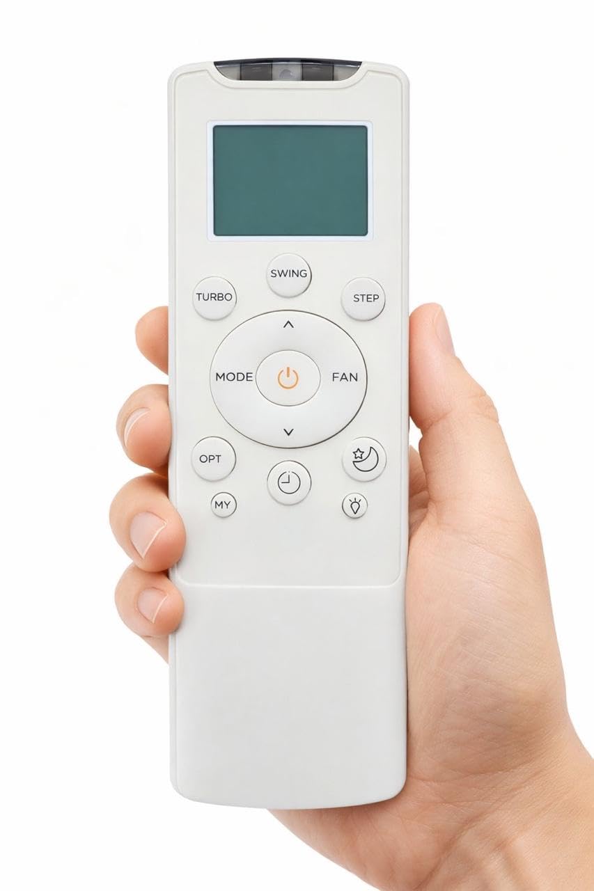 AC Remote Compatible with Carrier AC Remote Model:RG56CMI-W1 (Please Match The Image with Your Old Remote) (White)-image-23