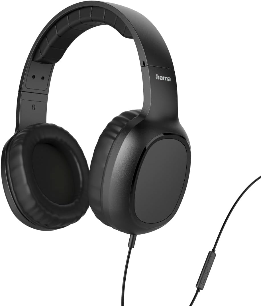 Hama, "Fun C Headphones, On-Ear, Microphone, USB-C Cable, Black
